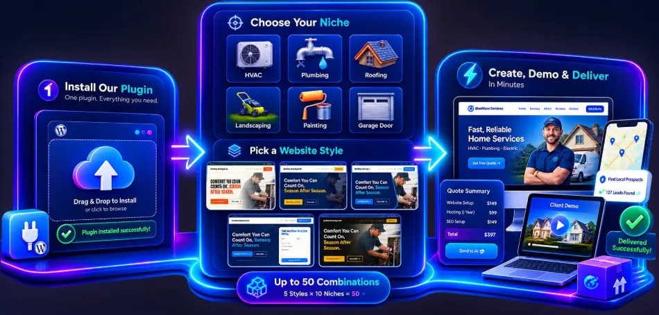 Home Service Agency Studio Review GBP Demo Workflow