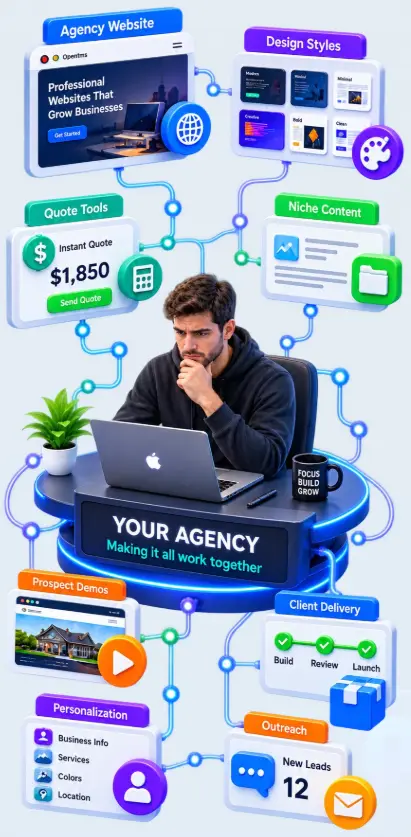 Home Service Agency Studio Review Client Workspace