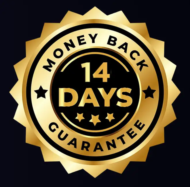 PodShorts 14-Day Money-Back Guarantee Seal